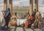 The banquet of the Kleopatra